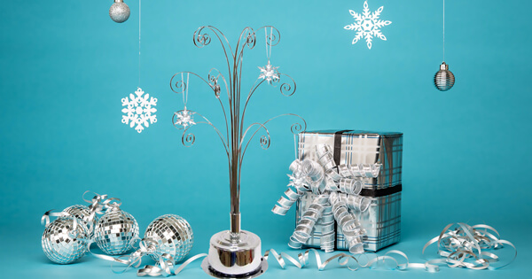 HOHIYA for Swarovski Annual Ornament 2023 Rotating Display Stand