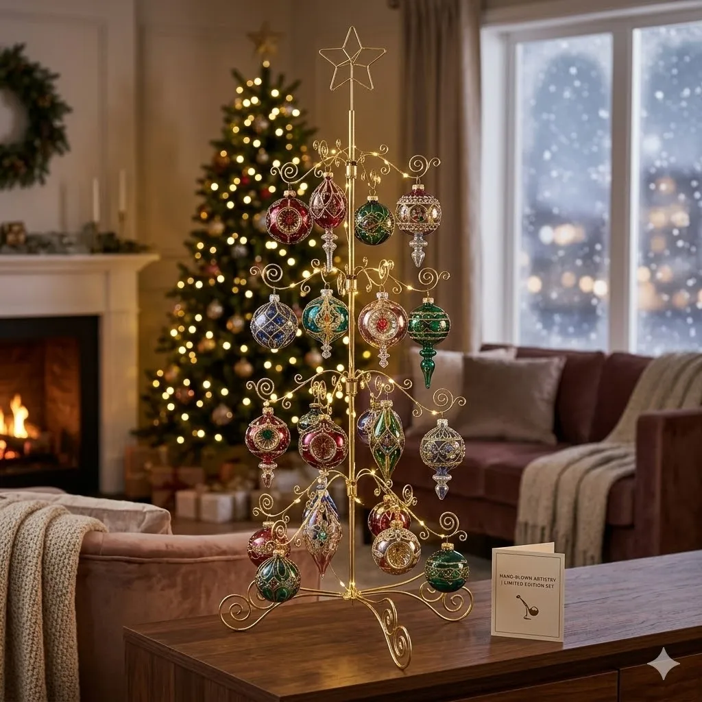 HOHIYA 3-ft ornament display tree additional view 9