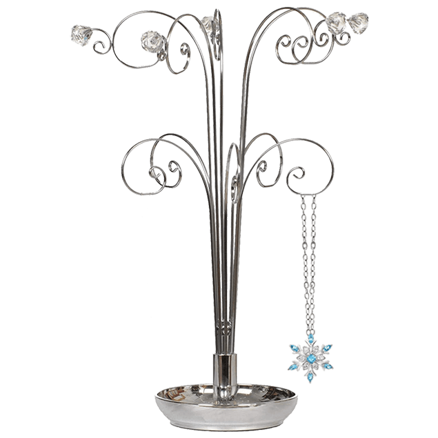 Jewellery Necklace Stand Holder Tree jewelry Silver 15inch