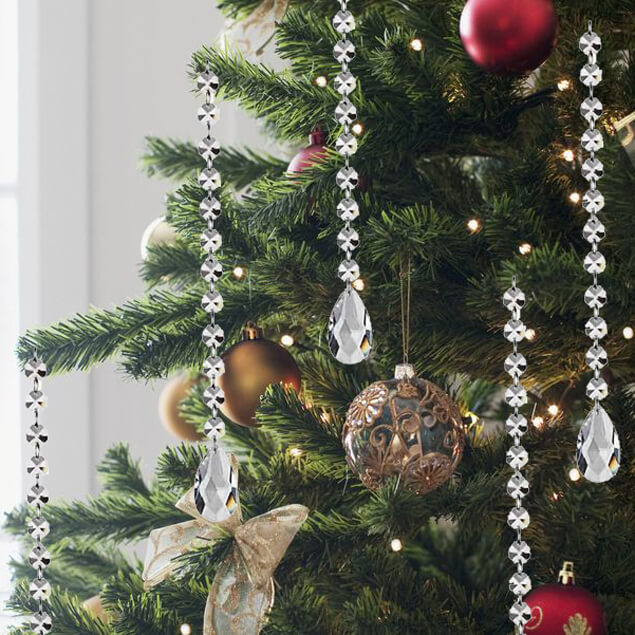 Acrylic Crystal Christmas Ornaments