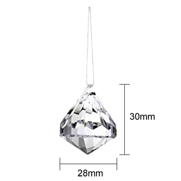Hanging Crystal Decorations Garland