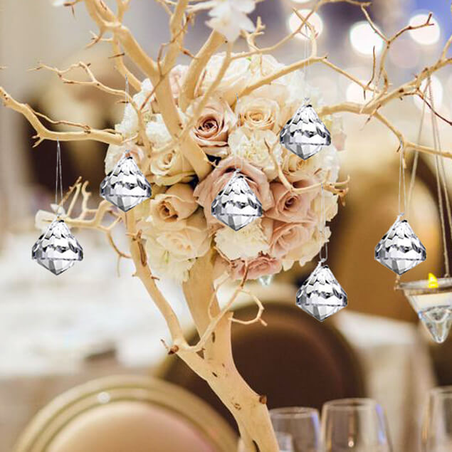 Hanging Crystal Decorations Garland