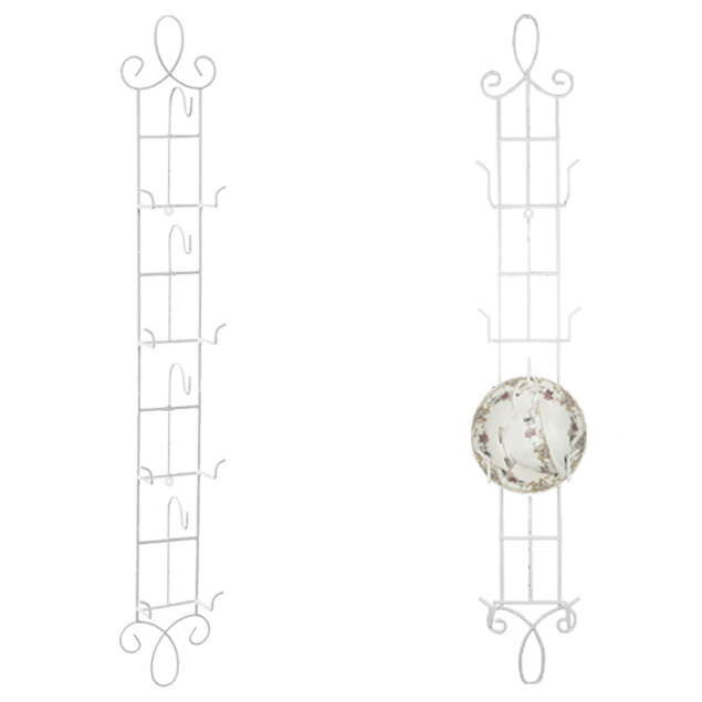 Wall Tea Cup And Saucer Display Stand Rack Teacup Holder Wire White Hohiya - Wire Picture Holder For Wall Wall Tea Cup And Saucer Display Stand Rack Teacup Holder Wire White Hohiya - Wire Picture Holder For Wall