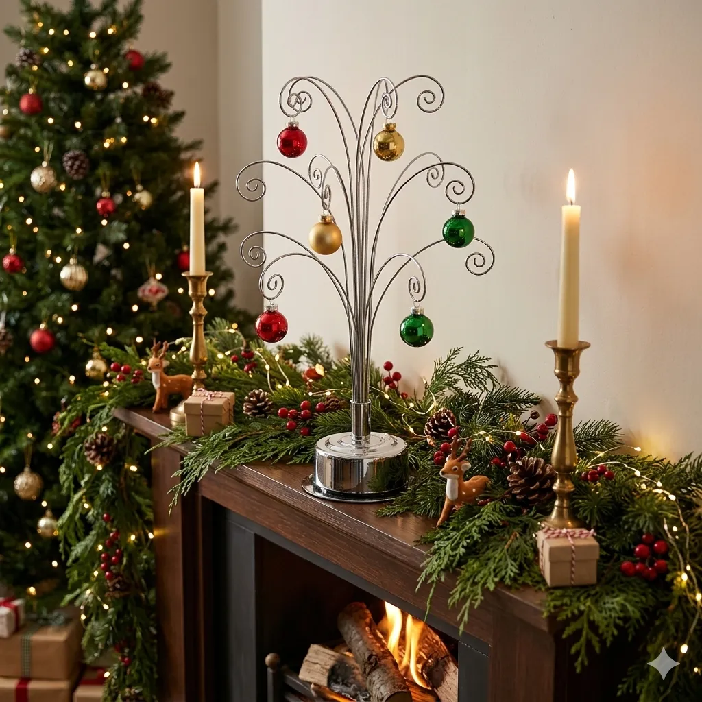 HOHIYA 16.75-inch ornament display tree additional view 10