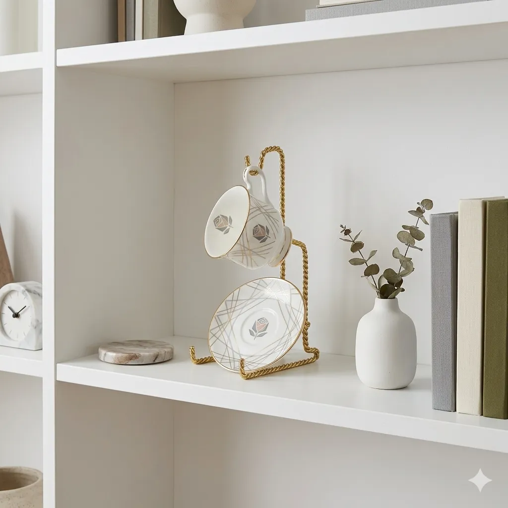 HOHIYA tea cup display stand additional view 9