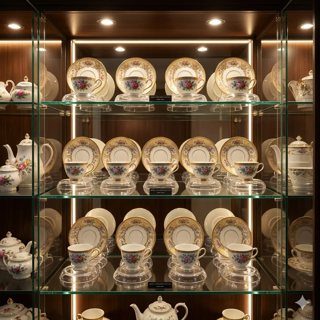 HOHIYA tea cup display stand additional view 8