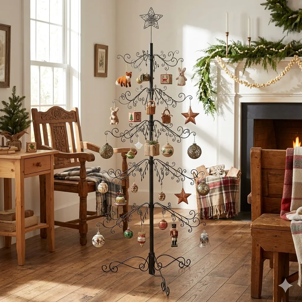 HOHIYA 6.5-feet ornament display tree additional view 8