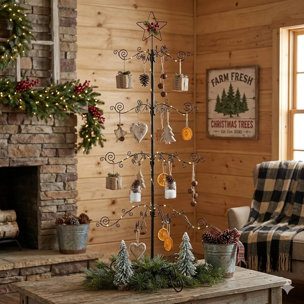 HOHIYA 3-ft ornament display tree additional view 11