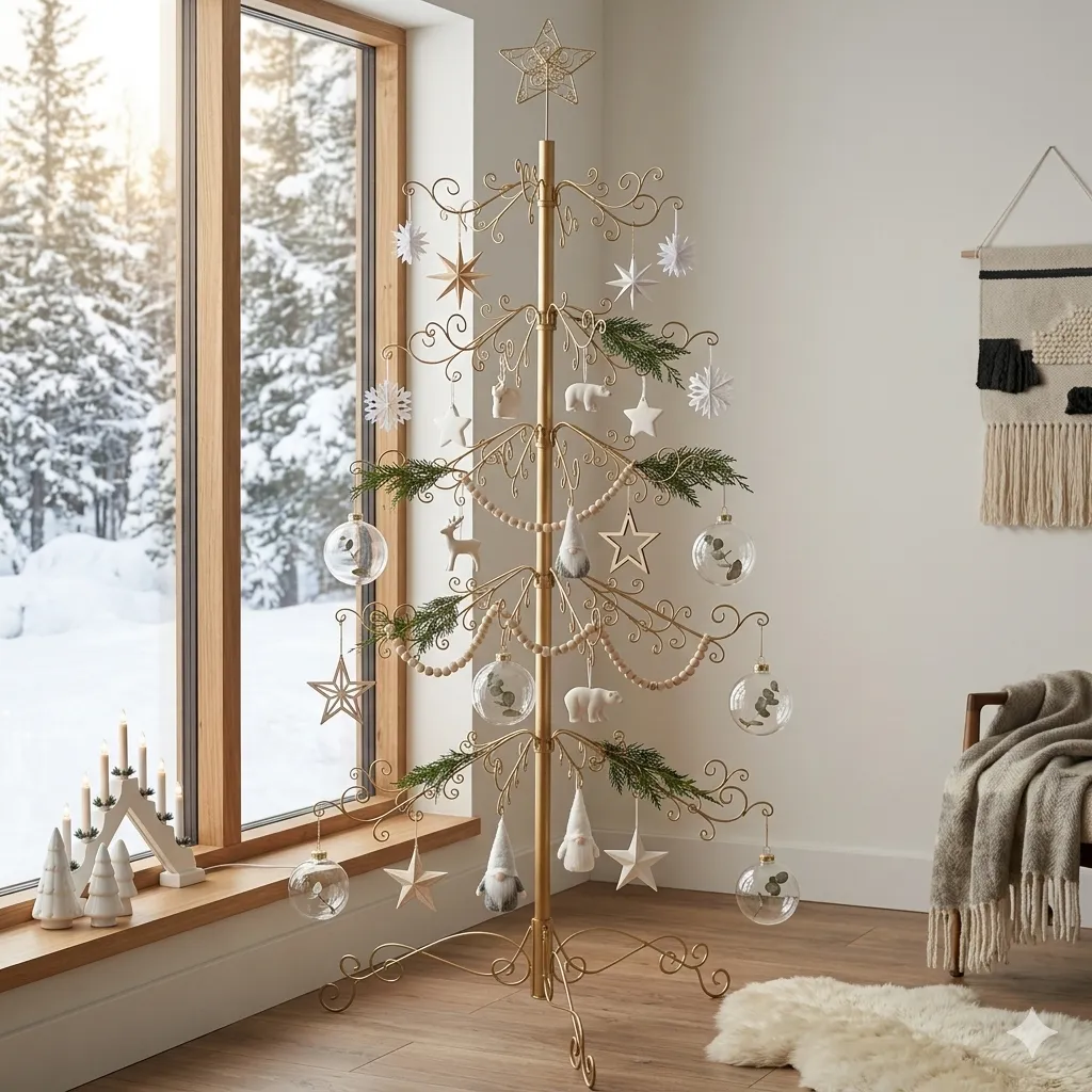 HOHIYA 6.5-feet ornament display tree additional view 9