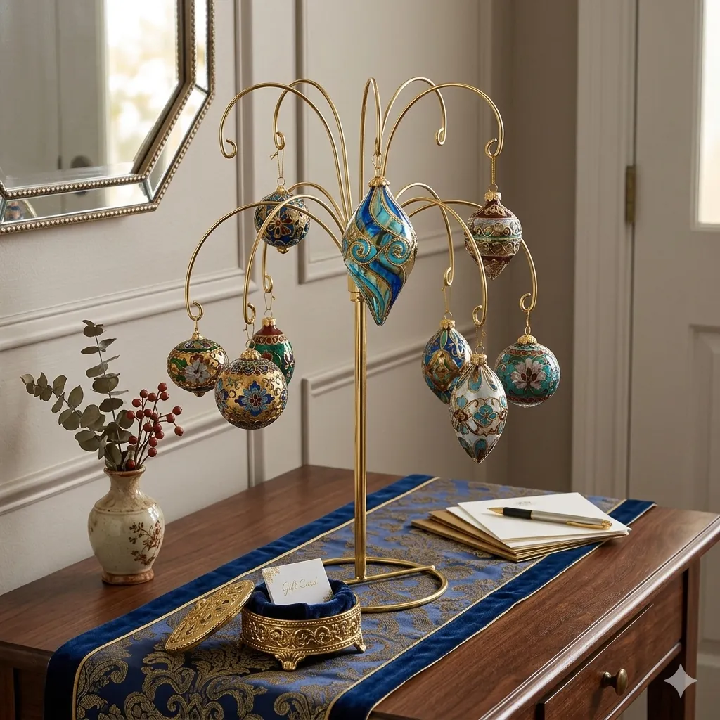 HOHIYA 13.5-inch ornament display tree additional view 10