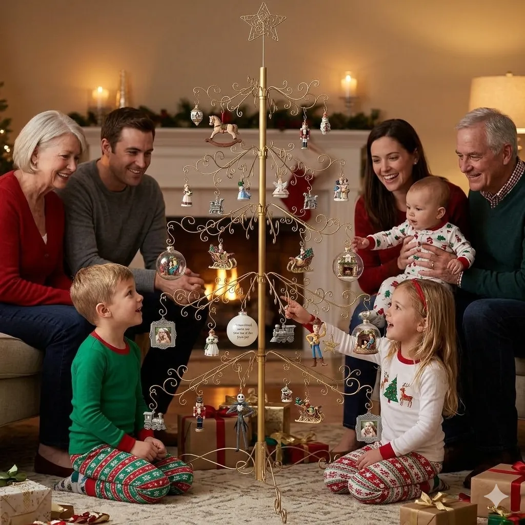 HOHIYA 6.5-feet ornament display tree additional view 11