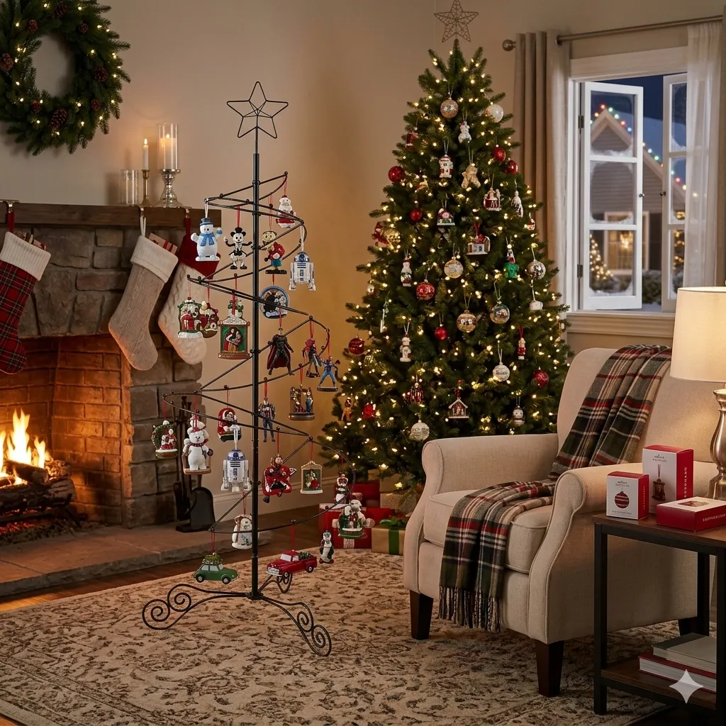 HOHIYA 3-ft ornament display tree additional view 11