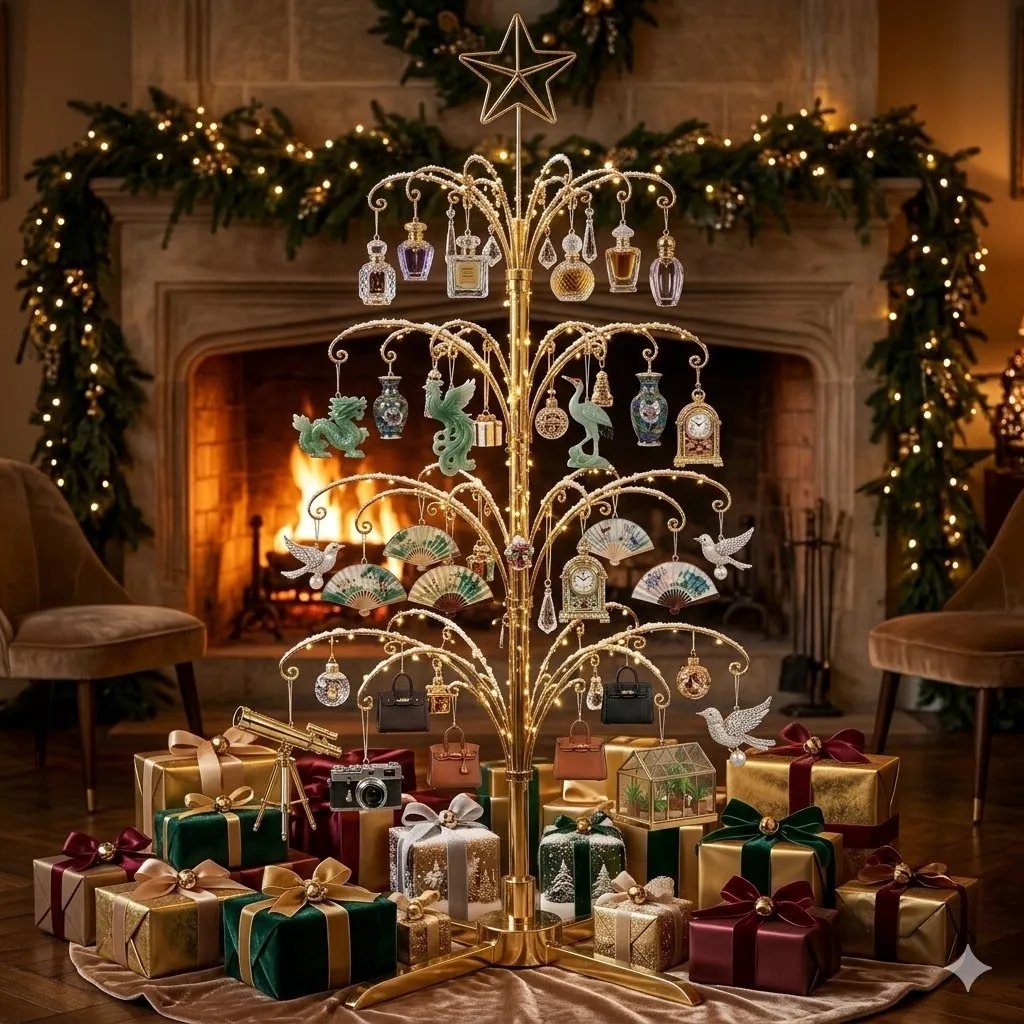 HOHIYA 74-inch ornament display tree additional view 11