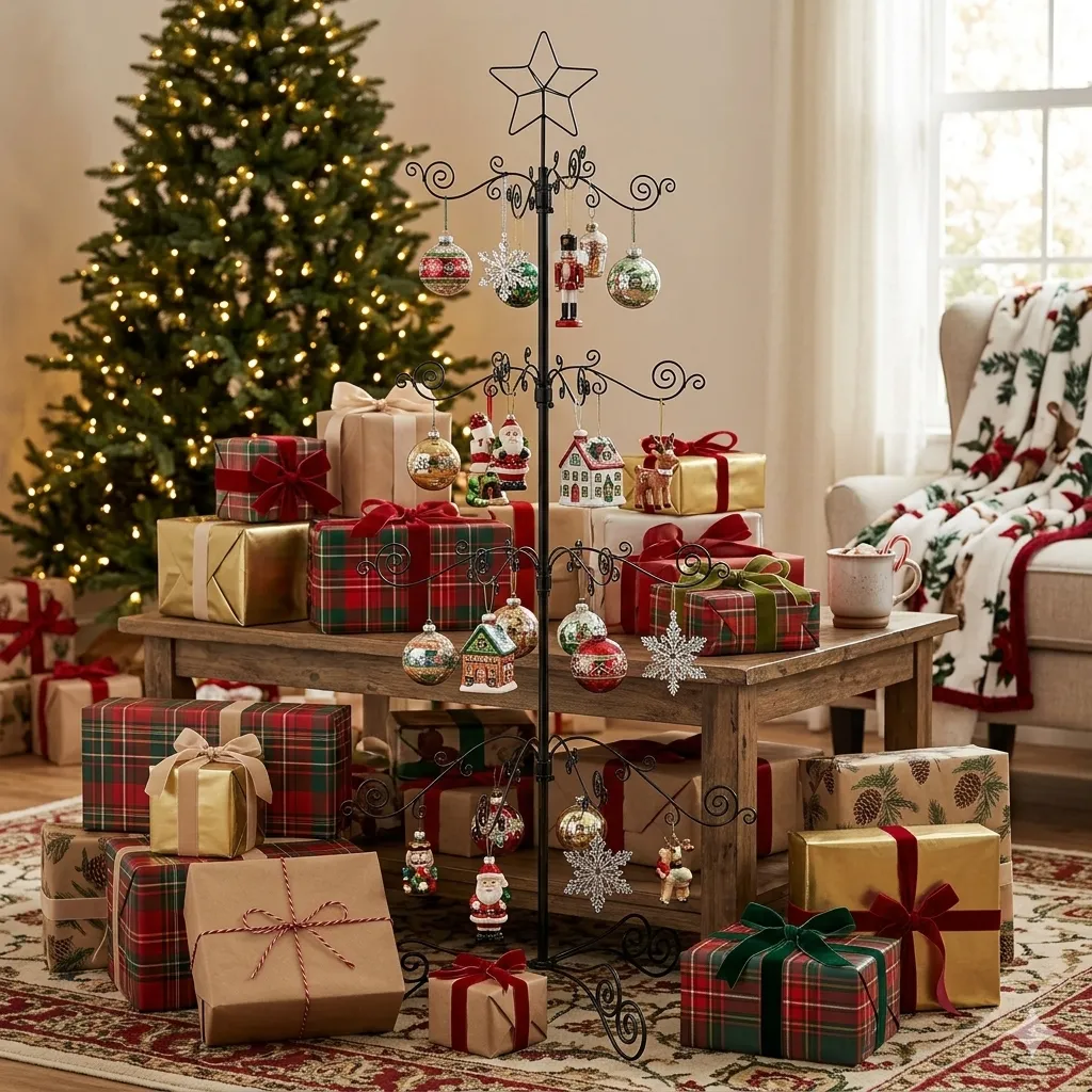 HOHIYA 3-ft ornament display tree additional view 9