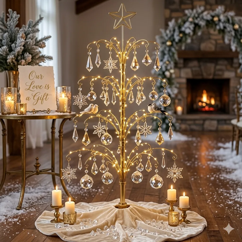 HOHIYA 74-inch ornament display tree additional view 9