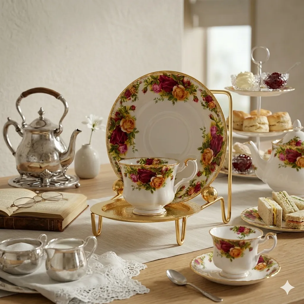 HOHIYA tea cup display stand additional view 11