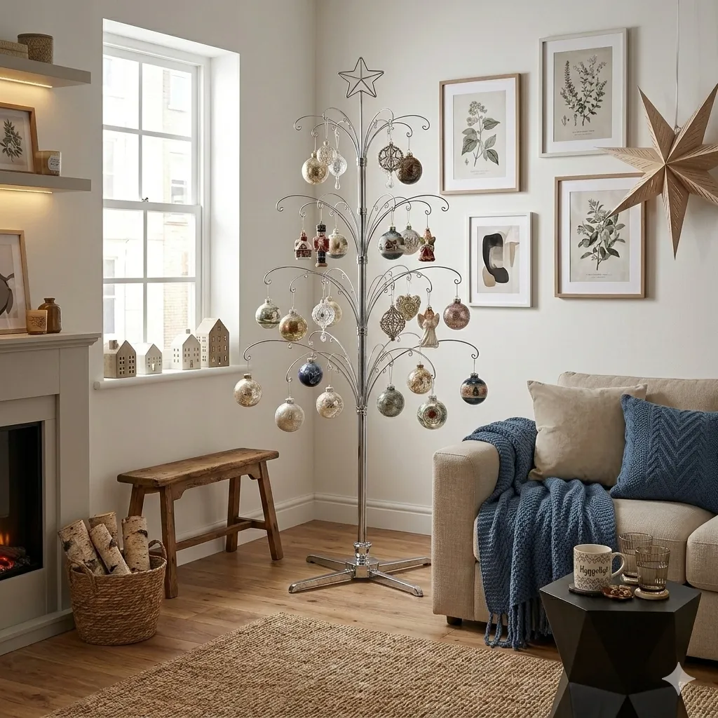HOHIYA 74-inch ornament display tree additional view 11