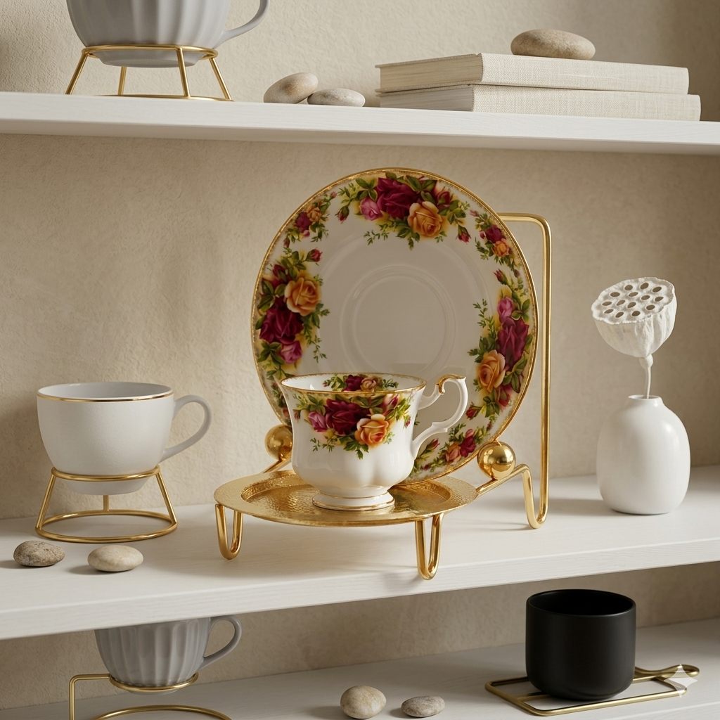 HOHIYA tea cup display stand additional view 10