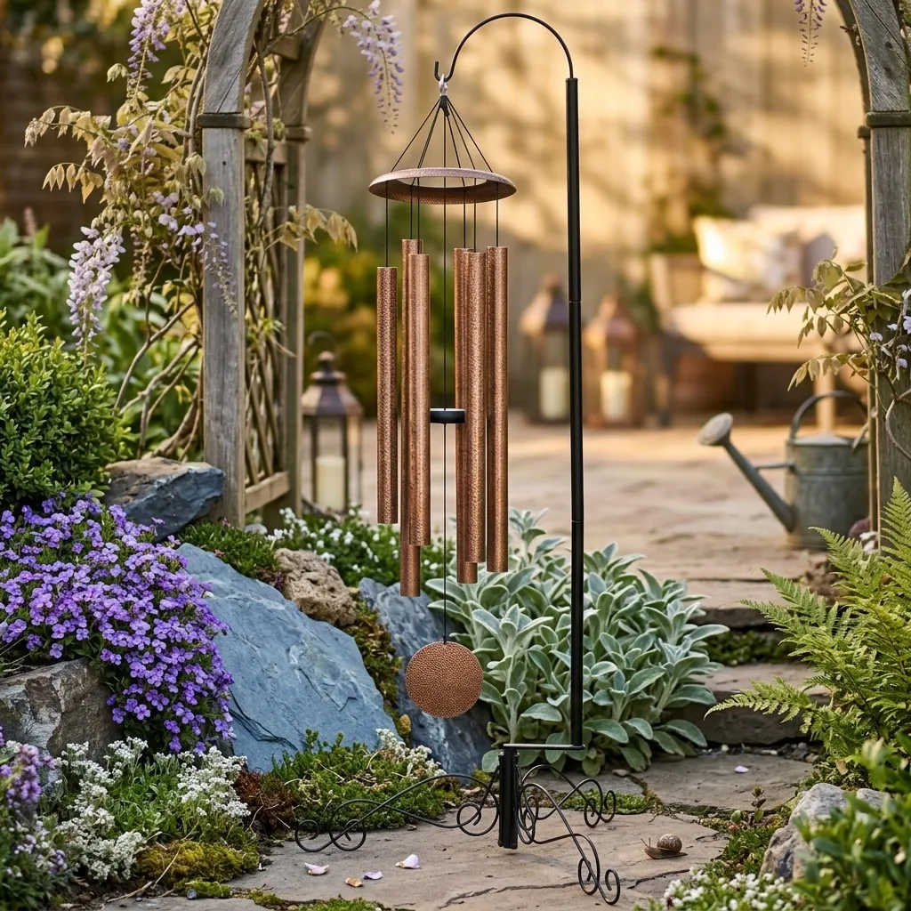 HOHIYA 59-inch wind chime stand additional view 11