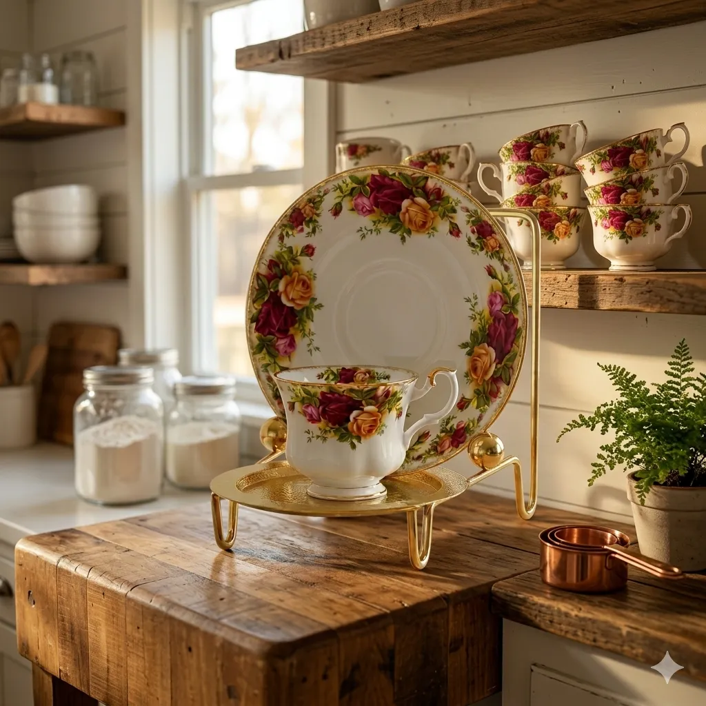 HOHIYA tea cup display stand additional view 9