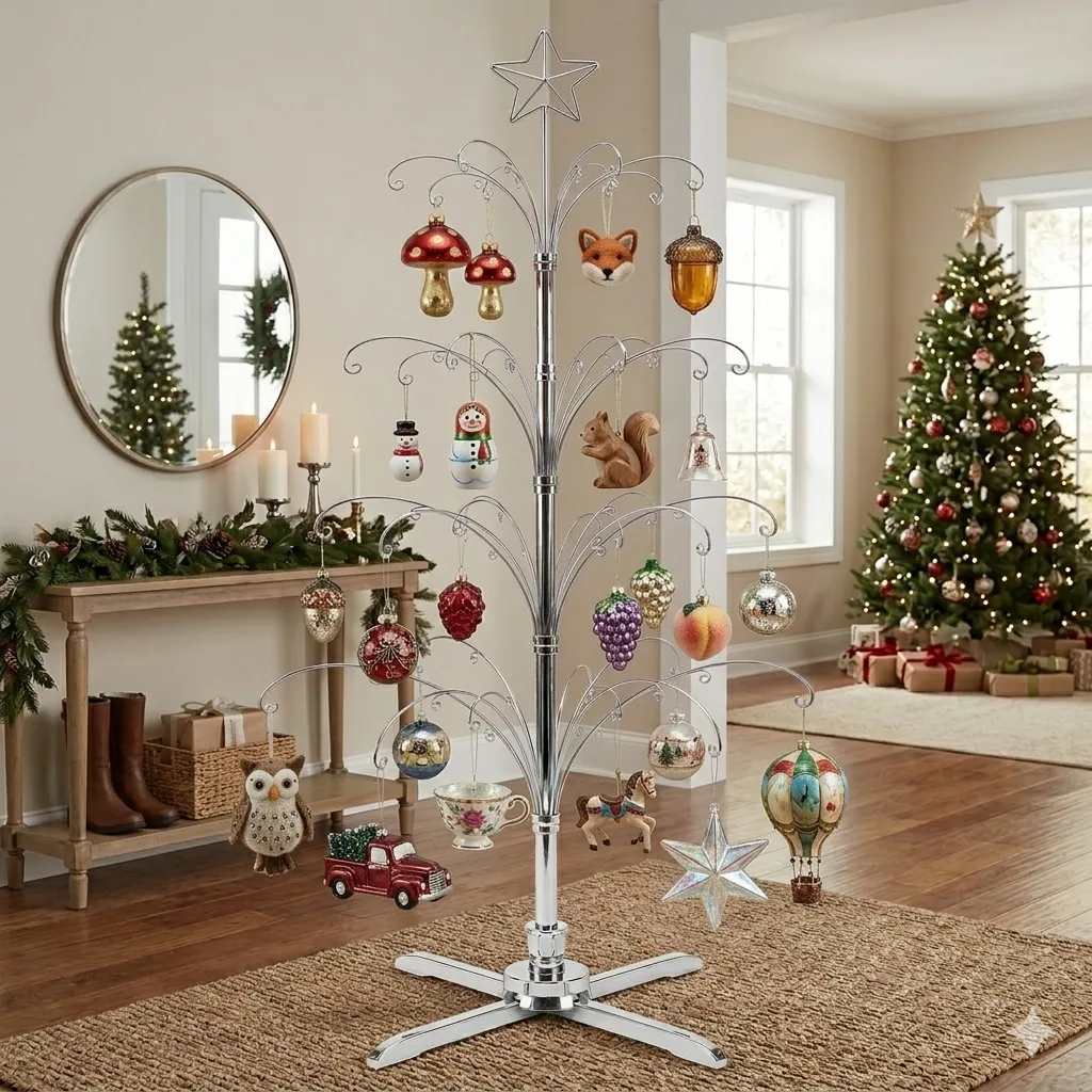 HOHIYA 74-inch ornament display tree additional view 8
