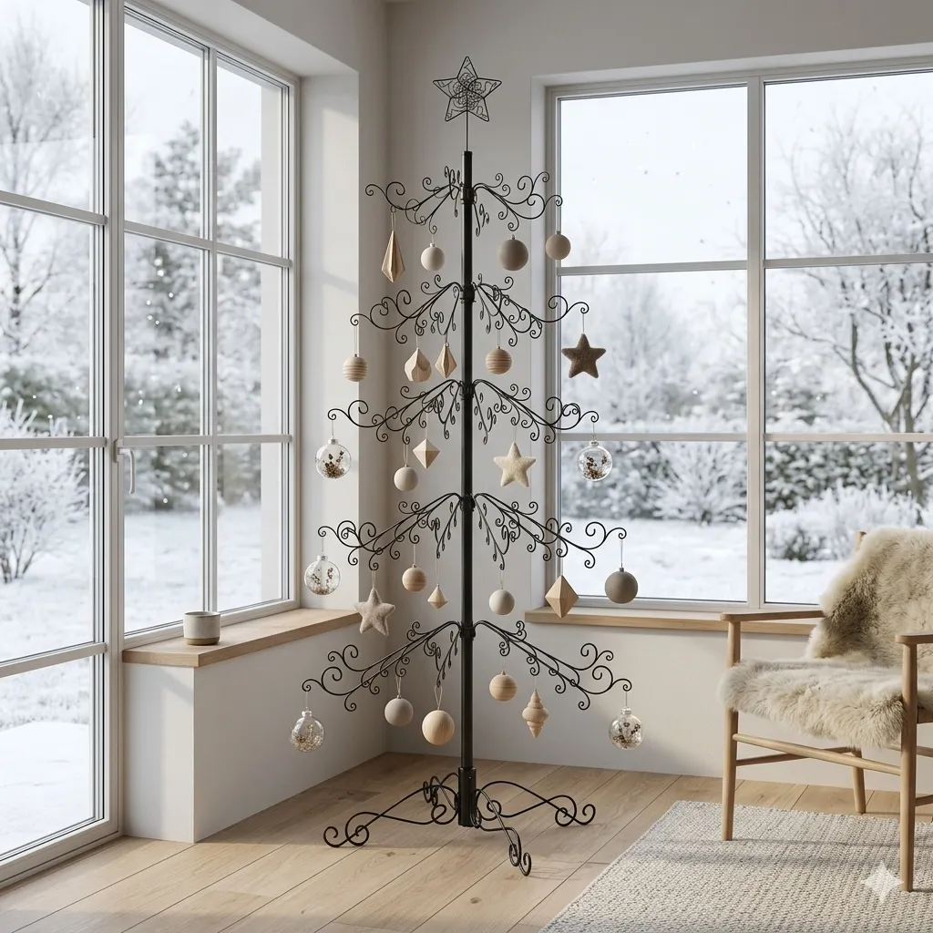HOHIYA 6.5-feet ornament display tree additional view 9