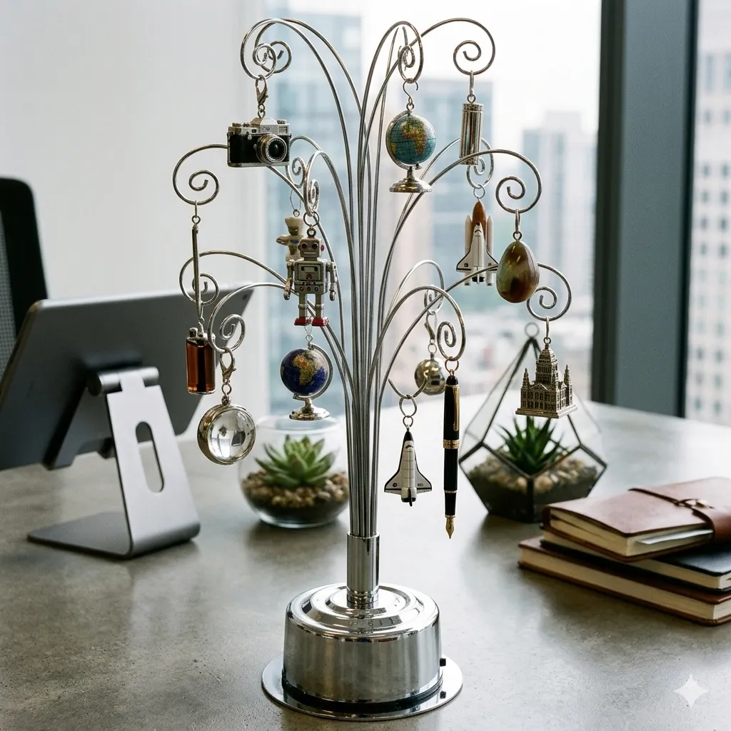 HOHIYA 16.75-inch ornament display tree additional view 8